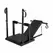 Bedroom Fantasies Kiotos Restraint Chair Adjustable Carbon Steel and Leather 97x58x87cm