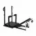 Bedroom Fantasies Kiotos Restraint Chair Adjustable Carbon Steel and Leather 97x58x87cm