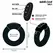 Addicted Toys Heating Effect Vibrating Silicone Ring with Remote, Black
