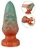 Beasty Cocks Atlantis Silicone Plug with Suction Cup 21cm Metallic