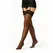 Christine Temptation Black Lace Garter Stockings - Elegant Semi-Sheer Finish S/M