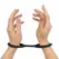 EasyToys Silicone Restraint Handcuffs Black - Flexible & Lightweight Design