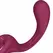 G for Goddess 2 силиконов вибратор с два мотора, бордо