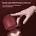 HoneyPlayBox Stormi Red Wand - Heating, 9 Modes, Magnetic Charging