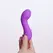 Teazers Mini Thrusting Device Purple - Compact Rechargeable Massager