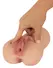 RealStroker анатомичен силиконов мастурбатор с два отвора, 17,5 см