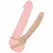 ToyJoy Get Real Double Trouble Silicone Dual-Ended Model 16cm Beige