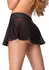 Cottelli PARTY Powernet Black Mini Skirt, Flared, Size M
