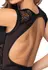 Cottelli LINGERIE Body Rhinestones Black L/XL - Elegant Lace Bodysuit