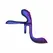 Hueman Zenith Intimate Ring with Dual Stimulation, Purple, Remote Control