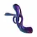 Hueman Zenith Intimate Ring with Dual Stimulation, Purple, Remote Control