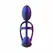 Hueman Halo Orbit Dual-Motor Intimate Ring, Purple, Remote-Controlled