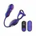 Hueman Deep Impact Dual-Action Silicone Intimate Ring Purple