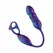 Hueman Deep Impact Dual-Action Silicone Intimate Ring Purple