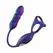 Hueman Deep Impact Dual-Action Silicone Intimate Ring Purple