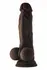 SHAFT Model A 7.5 Inch Liquid Silicone Dual-Layer Intimate Device Mahogany