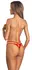 Obsessive Matildea Thong Red L/XL - Adjustable Elegant Strap Design