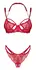 Obsessive Matildea Intimate Set Red with Chains 2XL/3XL