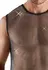 Svenjoyment Net Shirt L Black with Sparkling Accents - Lightweight Mesh Top