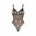Obsessive Soranna Brown Mesh Bodysuit 2XL/3XL