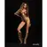 Obsessive Soranna Brown Bodysuit with Long Sleeves and Open Design S/M