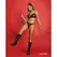 Obsessive Dominna 2-Piece Lingerie Set Black Adjustable Straps 2XL/3XL