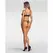 Obsessive Dominna Black 2-Piece Lingerie Set with Adjustable Straps S/M