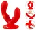 Sweet Smile Dual Vibrator Flexible Intimate System with Suction Cup Pink