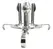 Fetish Collection Anal Deluxe Stainless Steel Adjustable Plug 12.5cm