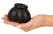 Erecto Liquid Silicone Anatomical Ball Support Ring 7x8.5cm Black