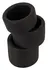 Erecto Liquid Silicone Ball Ring Set - 3 Sizes, Flexible, Black