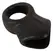 Erecto Liquid Silicone Intimate Ring & Ball Stretcher Duo, Black, 8 cm