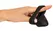 Erecto Liquid Silicone Intimate Ring & Ball Stretcher Duo, Black, 8 cm