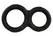 Erecto Double Support Ring Liquid Silicone Flexible Black 19g