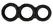 Erecto Triple Ring Liquid Silicone Anatomical Support System Black