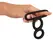 Erecto Triple Ring Liquid Silicone Anatomical Support System Black