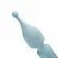 EasyToys Mini Wand Vibrator Blue - 18 Modes, USB Rechargeable, Silicone
