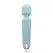 EasyToys Mini Wand Vibrator Blue - 18 Modes, USB Rechargeable, Silicone