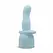 EasyToys Mini Wand Vibrator Blue - 18 Modes, USB Rechargeable, Silicone