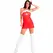 Livco Corsetti Santa's Candy LC 90722 Red Festive Chemise & Thong Set S/M