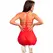 Livco Corsetti Santa's Candy LC 90722 Red Festive Chemise & Thong Set S/M