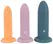 You2Toys Three in a Row Silicone Training Set, 3 Sizes, Pastel Colors