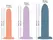 You2Toys Three in a Row Silicone Training Set, 3 Sizes, Pastel Colors