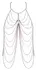 Cottelli Accessories Body Chain Silver - Elegant Decorative Jewelry