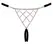 Cottelli Lingerie Adjustable Rhinestone Black Straps S-L