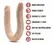 Dr. Skin Plus Flexible Double Model 35.5 cm - Beige, Silky Surface