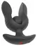 ANOS RC Inflatable Silicone Plug with Vibration, Expandable, Black, 10.9 cm