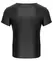 NEK Men's Fitted Black Shirt S with Metallic Blue Accents and Mesh Panels