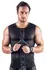 Svenjoyment Bondage Mesh Shirt 3XL with Matte Cuff System - Black
