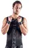 Svenjoyment Bondage Men's Sleeveless Net Shirt with Adjustable Cuffs L